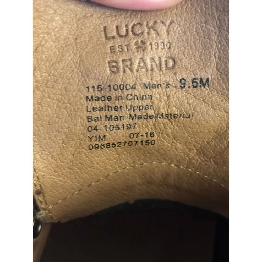 Men’s lucky brand boots